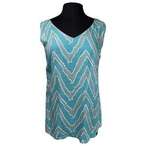 NEW Nomadic Trader Terrace Tank Women Size S Azure Sleeveless Lightweight Travel